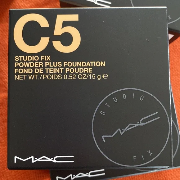 3 x 3/pack MAC C5 Studio Fix Powder Plus Foundation Net weight 0.52OZ/15g B62 - Picture 8 of 14